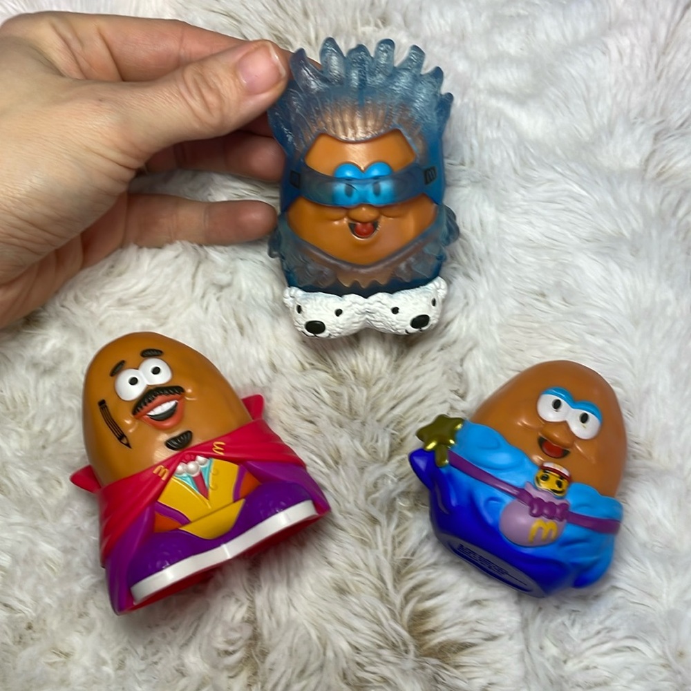 McDonald’s Happy Meal Collection Chicken Nuggets Set of 3! Kerwin Frost 2023!EUC